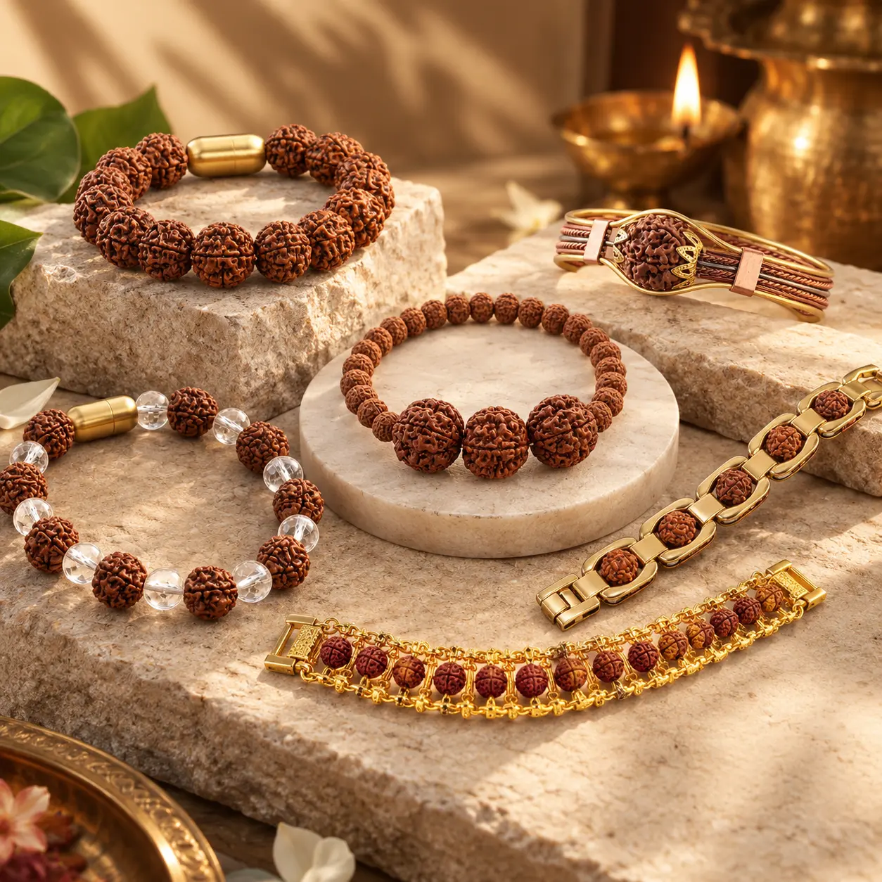 Rudraksha bracelet collection
